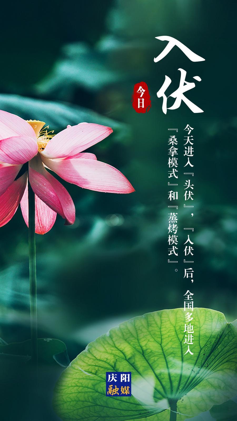 【微海報(bào)】今日入伏丨天氣轉(zhuǎn)熱 注意防暑