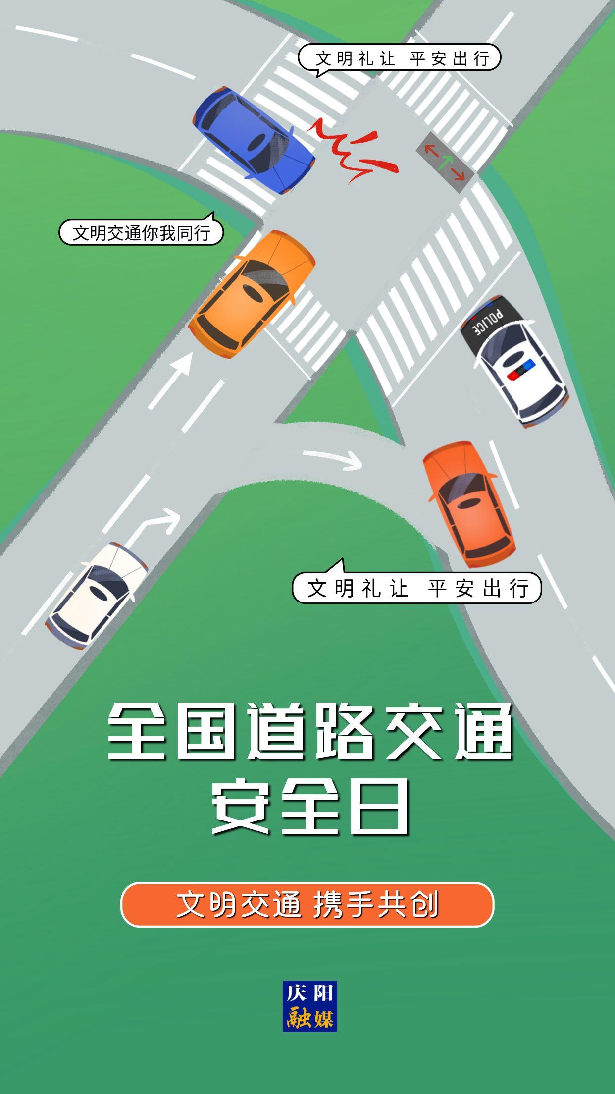 【微海報(bào)】全國(guó)道路交通安全日 | 文明交通 攜手共創(chuàng)